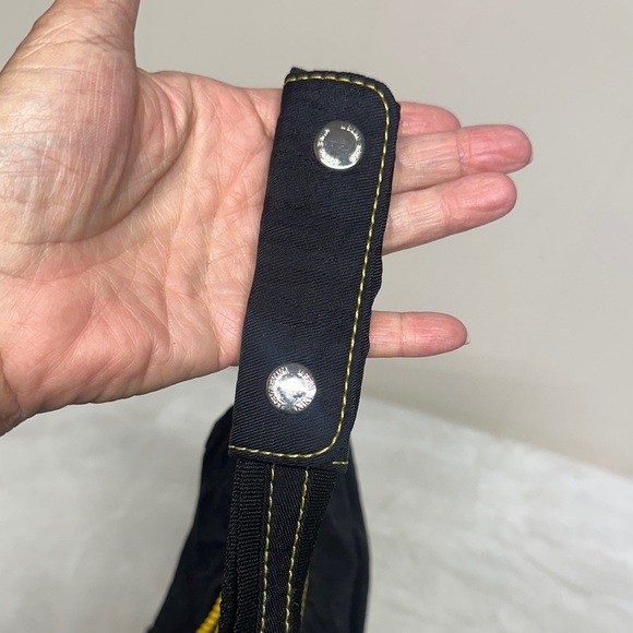 Nine West Black and Yellow Shoulder Bag Tote - Picture 6 of 16